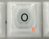O Keycap, iBook G3 Clamshell, Original Tangerine