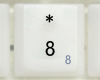 8 * Keycap, iBook G3 Clamshell, FireWire