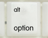 option alt, Left Keycap, iBook G3 Clamshell, FireWire