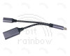 Splitter Cable, USB-C male to USB-C Female & USB-A Female