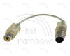 Apple S-Video To Composite Video Cable, Clear